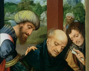 St. Catherine and the Philosophers (detail)